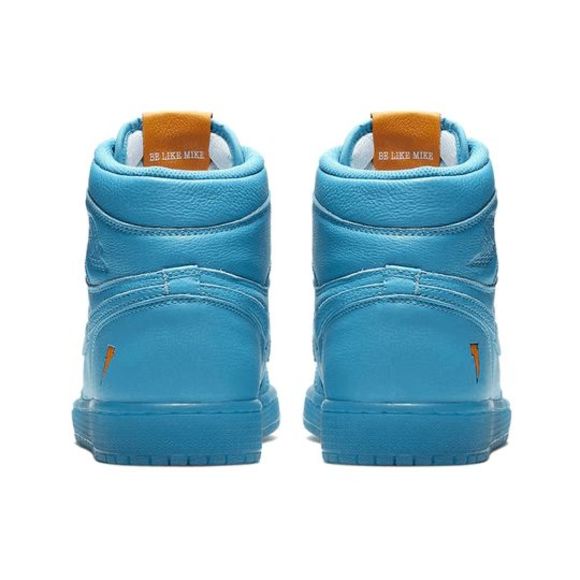 NEW Mens 10.5 NIKE Air Jordan 1 Retro High OG Shoes Sneakers Gatorade AJ5997-455 - Picture 5 of 6